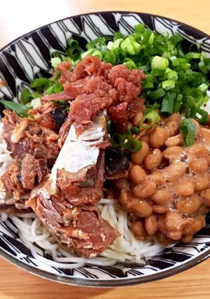 鯖缶で簡単！栄養満点！ひっぱりうどん-レシピのメイン写真