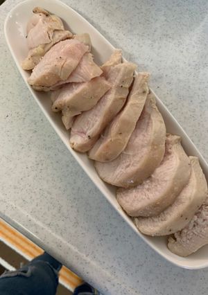 レモンペッパー鶏胸肉のサラダチキン-レシピのメイン写真
