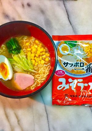 No2408サッポロ一番みそラーメン-レシピのメイン写真