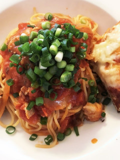 サバとトマトのパスタ-レシピのメイン写真