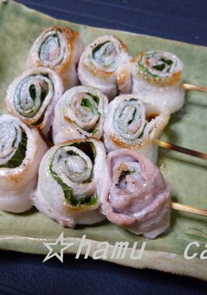 **豚肉の紫蘇巻き**-レシピのメイン写真