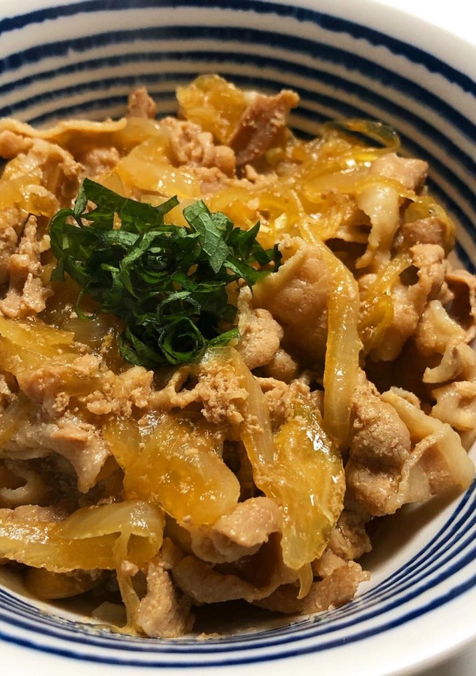１０分完成！絶品豚丼✨（牛丼風）-レシピのメイン写真