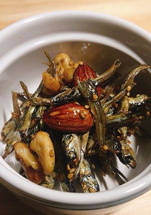 小魚とナッツの田作り風♡はちみつ入り-レシピのメイン写真