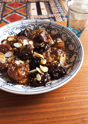 モロッコの羊肉とドライアプリコット煮込み-レシピのメイン写真