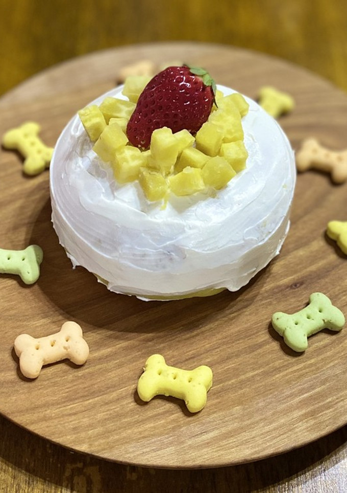 犬用お誕生日ケーキ♡-レシピのメイン写真