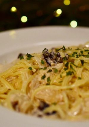 【パパの覚書】うまい明太子クリームパスタ-レシピのメイン写真