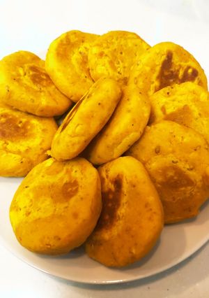 かぼちゃのおやき【手づかみ食べ】-レシピのメイン写真
