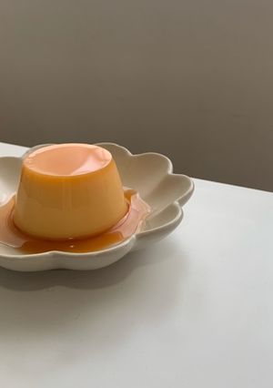 ゼラチンで冷やすだけ簡単プリン！-レシピのメイン写真