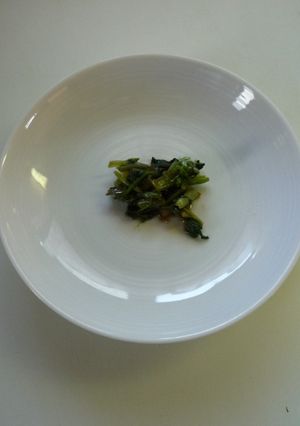 葉わさびの醤油漬けー重箱で辛味をたてる-レシピのメイン写真
