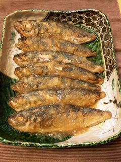 お袋の味!アジの南蛮漬け!-レシピのメイン写真