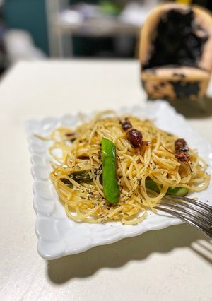 簡単！ホタルイカの白ワイン蒸しパスタ♪-レシピのメイン写真