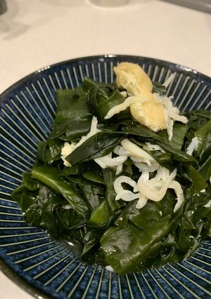 【三陸　岩手の味】春採りわかめのさっと煮-レシピのメイン写真