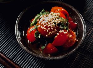 トマトと青じその和風ドレッシング和え-レシピのメイン写真