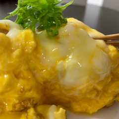 รูปของ トロトロのオム玉ねぎ（炊飯器で新玉ねぎ）