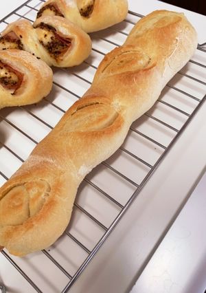 HBで☆バター香る フランスパン-レシピのメイン写真