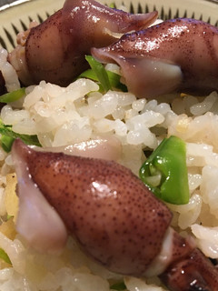 ほたるいかご飯-レシピのメイン写真