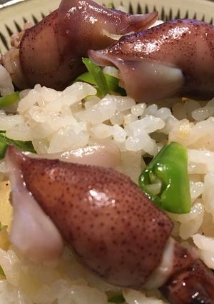 ほたるいかご飯-レシピのメイン写真