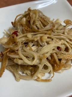 簡単おつまみ♡えのきのペペロンチーノ炒め-レシピのメイン写真