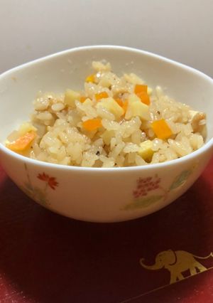 子供と食べたい具沢山筍ご飯-レシピのメイン写真