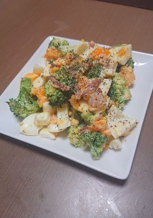 ブロッコリーとゆで卵のマヨサラダ-レシピのメイン写真
