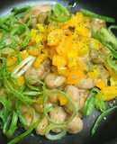 毎日の納豆●みじん切ピーマン炒めふりかけ