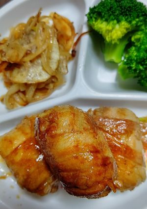 豚バラ薄切りの肉巻き-レシピのメイン写真