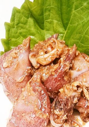 珍味！酒が進むホタルイカのとも和え♪-レシピのメイン写真