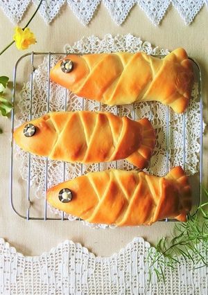 かわいいお魚のツナチーズパン-レシピのメイン写真