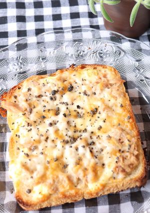 ツナチーズトースト-レシピのメイン写真