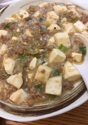 日曜のお父さんレシピ『和風麻婆豆腐』-レシピのメイン写真