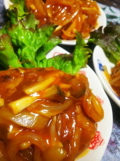 きのこたっぷりハンバーグソース-レシピのメイン写真