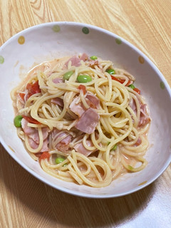 カルボナーラ風パスタ-レシピのメイン写真