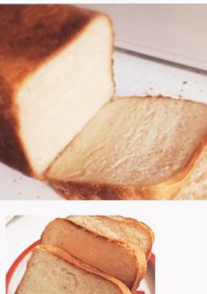 ホームベーカリー　牛乳食パン　1斤分-レシピのメイン写真