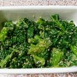 かつお菜のごま和え
