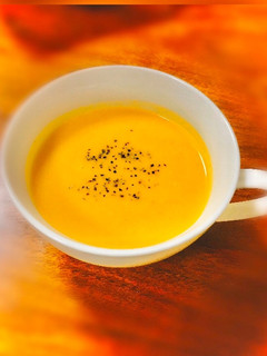 *カボチャのスープ*-レシピのメイン写真