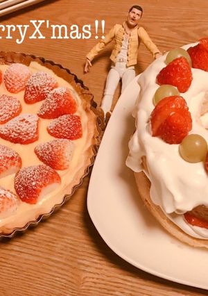 かわいいてづくりしふぉんけーき(右)-レシピのメイン写真