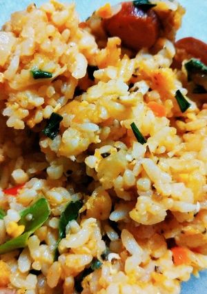 マヨとピリ辛調味料のチャーハン-レシピのメイン写真