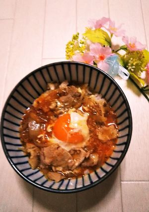 簡単★麻婆豆腐のたれで☆麻婆★他人丼-レシピのメイン写真