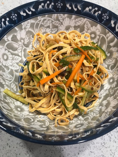 干豆腐前菜サラダ -レシピのメイン写真