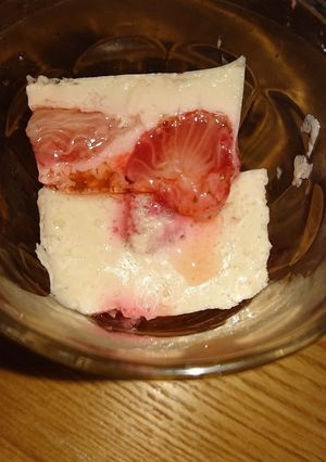 レンチンde豆乳いちごゼリー-レシピのメイン写真