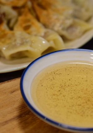 【パパの覚書】おいしい餃子を食べるタレ-レシピのメイン写真