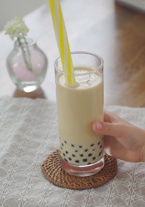 タピオカほうじ茶ティー-レシピのメイン写真