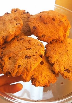 おからクッキー チョコチップくるみ入り-レシピのメイン写真