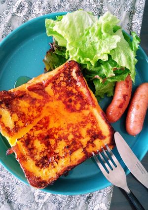１人分から簡単にフレンチトースト-レシピのメイン写真
