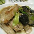 ナスと鶏手羽のオイスター煮込み