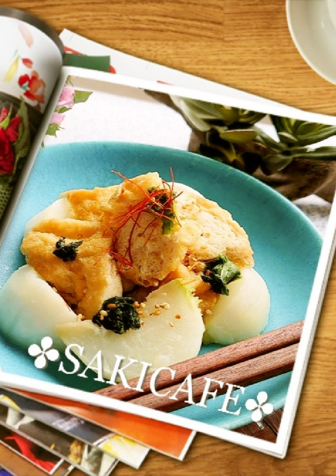⁂厚揚げと蕪の時短煮⁂-レシピのメイン写真