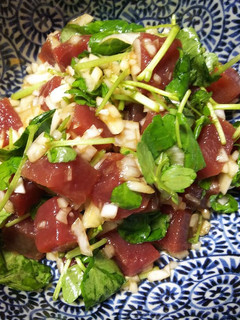 【子どもと作ろう】マグロの新玉ねぎ和え-レシピのメイン写真