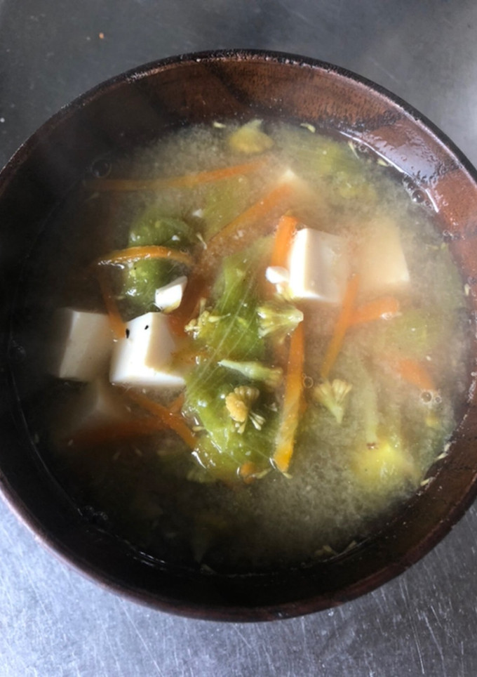 ふきのとうのお味噌汁-レシピのメイン写真