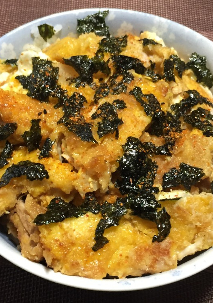簡単!玉子でとろとろカツ丼!(^^)!-レシピのメイン写真