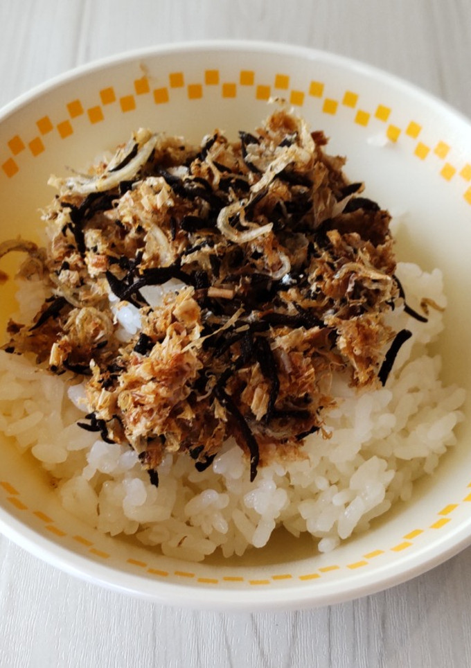簡単給食 ひじき甘辛ふりかけ-レシピのメイン写真